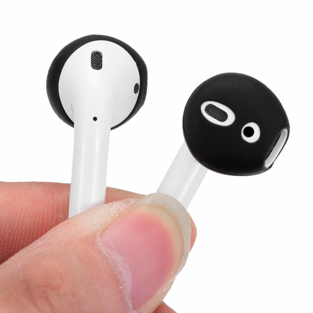 Thin Earphone Tips Noise Isolating Replacement Eartips Silicone Case Cover