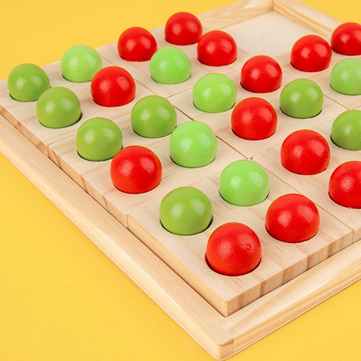 Bead Game Peg Board  Game for  Age Over 3 Birthday Gifts