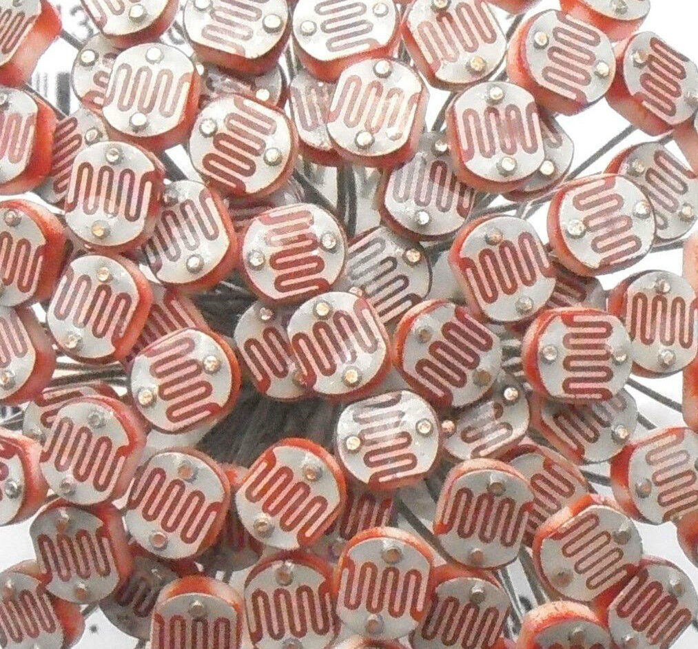 70pcs Photo Light Sensitive Resistor Photoresistor Optoresistor 7values