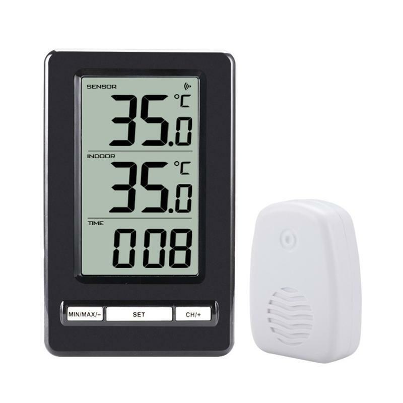 Mini Wireless Digital Precision Thermometer Temperature Humidity Meter Indoor