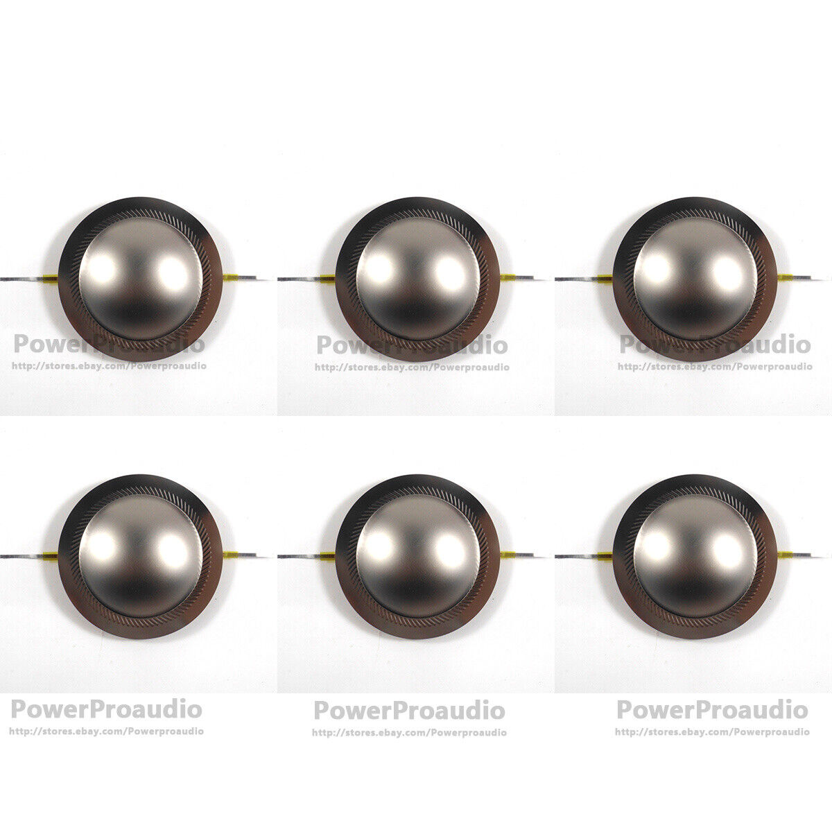 6pcs/lot Diaphragm For Eminence YC330AO  Horn Driver Tweeter 8 ohm
