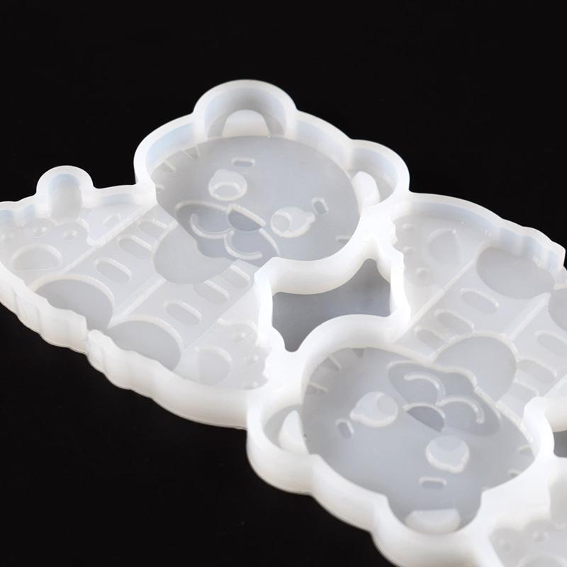 Cute Tiger Lollipop Shape Silicone Mould DIY Jelly Mold Candy Molds Fondant Mold