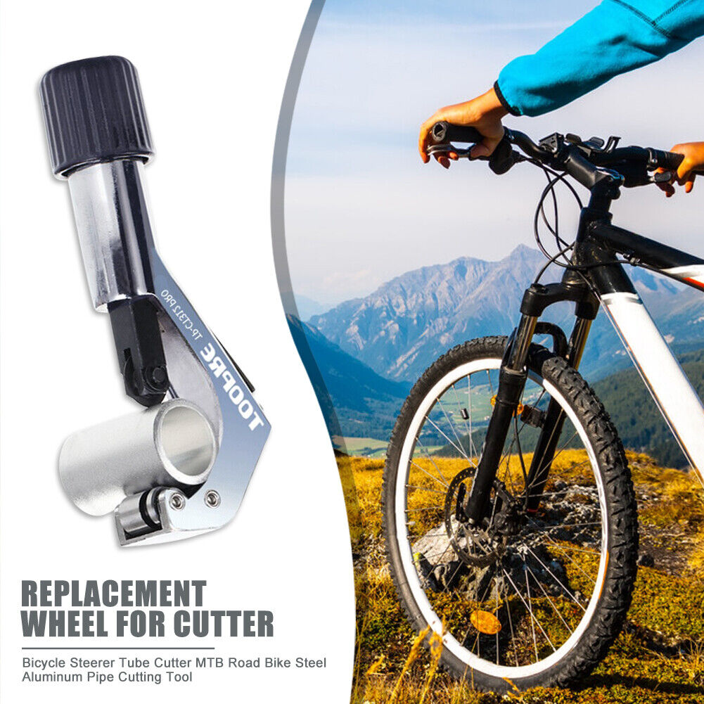 Bicycle Steerer Tube Cutter MTB Road Bike Steel Aluminum Pipe Cutting Tool