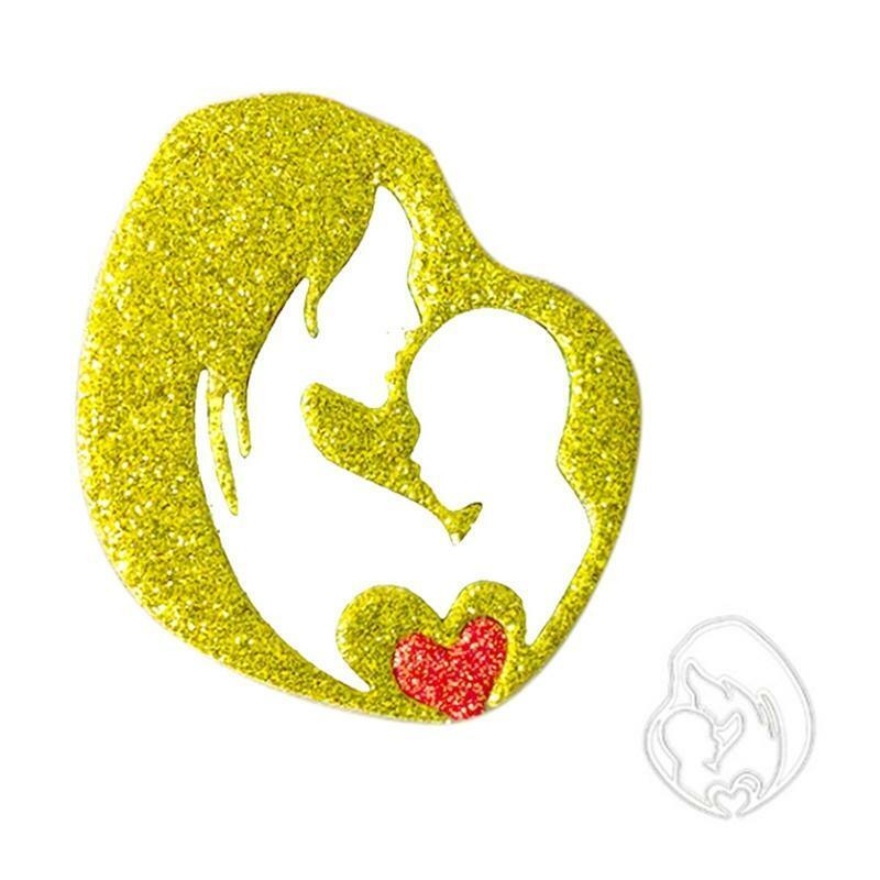 Metal Mom&Baby Cutting Dies Embossing Stencils Template Card Making DIY