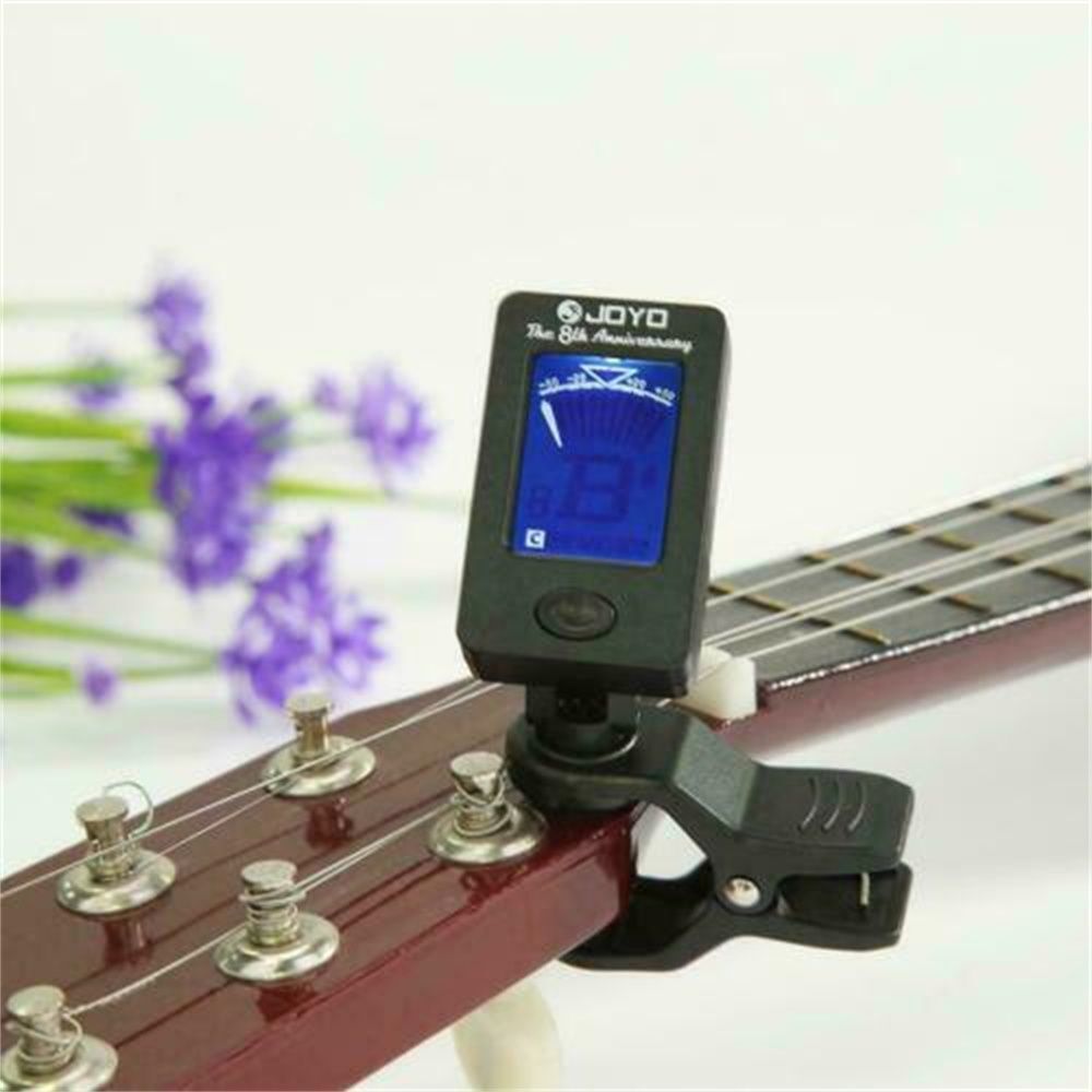 LCD Musical Instrument Accessories Clip-on Tuner Electric Tuner Bass Tuner