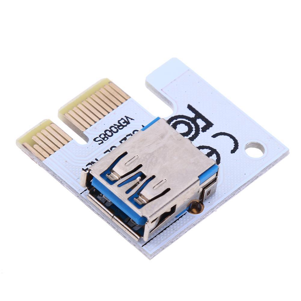 PCI-E Riser 1X to 16X Graphics Extension Cable PCI-E Extended Mining Line