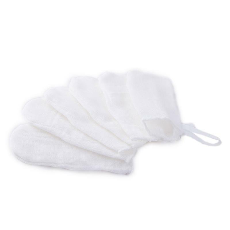 Baby Gauze Brush 6pcs/Set Oral Cleaning Toothbrush Infant Mouth Cleaner