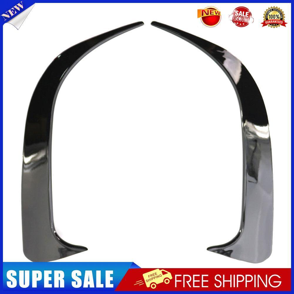 Rear Bumper Vent Canards for Mercedes-Benz CLA 200 AMG 14-18 (Gloss Black)