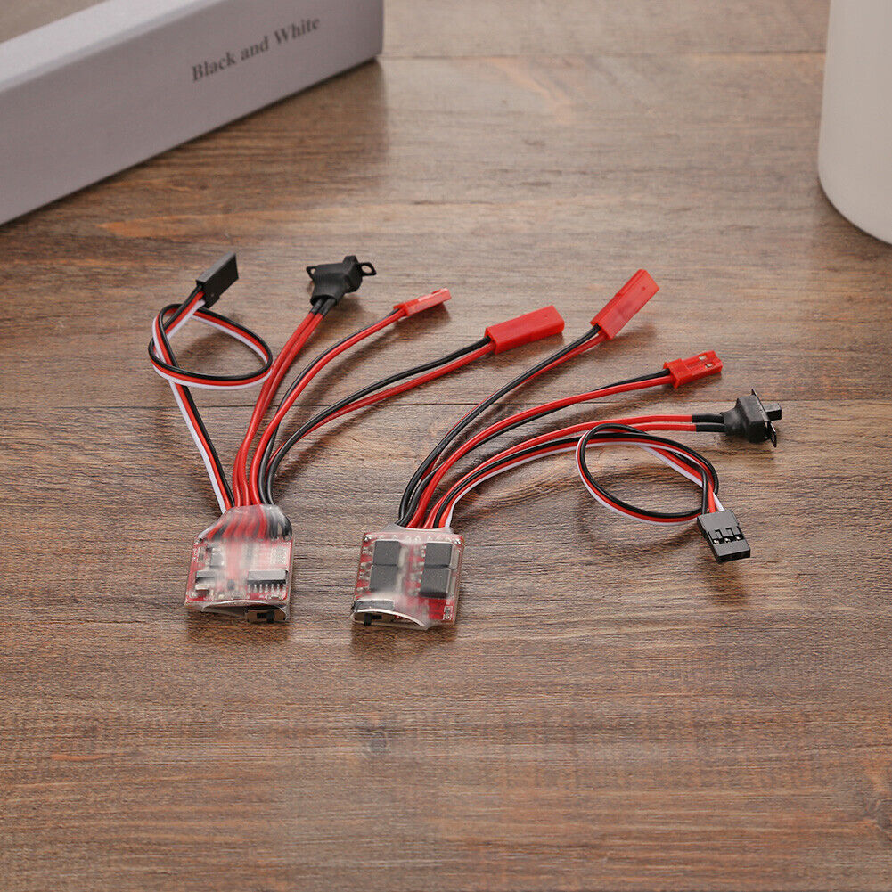 Two-Way Electronic Speed Controller ESC Brushed Motor Controller for RC Car