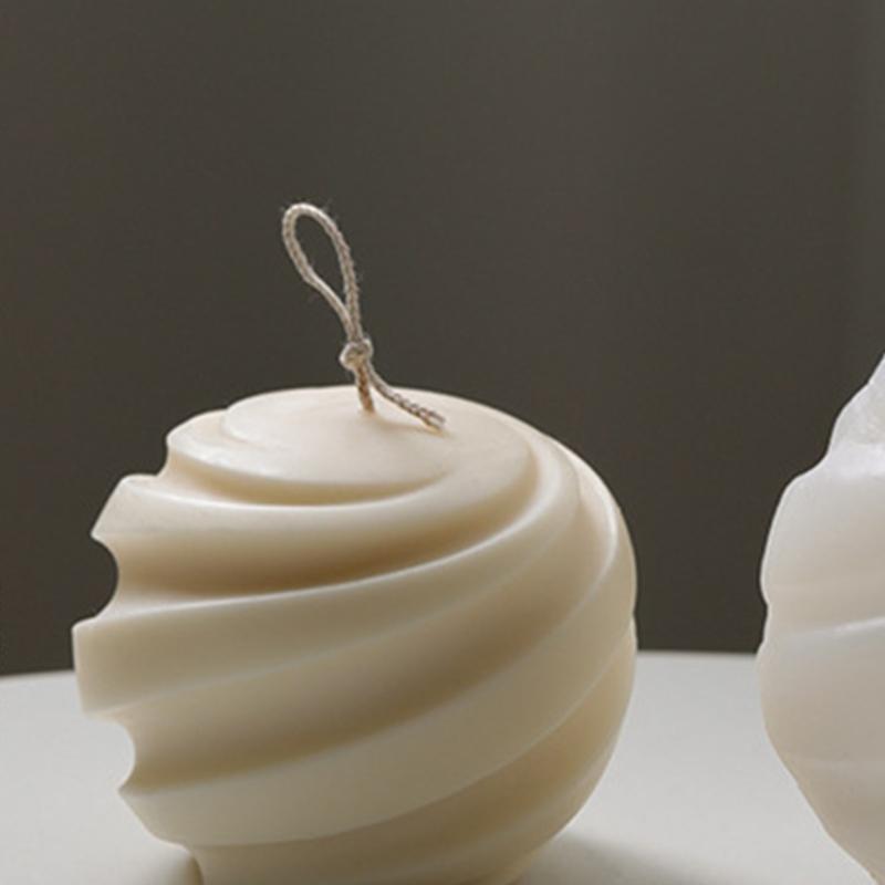 Large Thread Ball Silicone Candle Mold Irregular Shape Crystal Production Mould