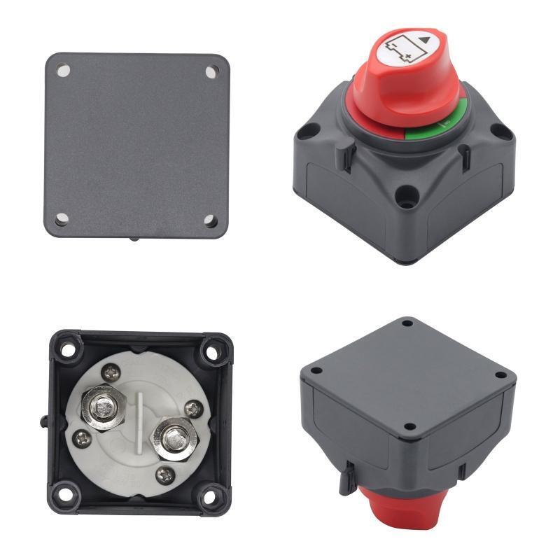Auto Battery Disconnect Switch DC 12V-48V 275/1250 Power On Off for RV Car Yacht