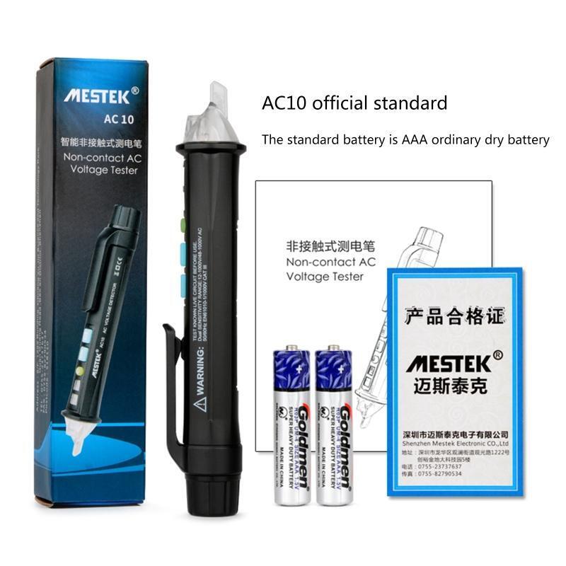 Electrical Tester AC Voltage Tester with LED Flashlight Live/Null Wire /Circuit