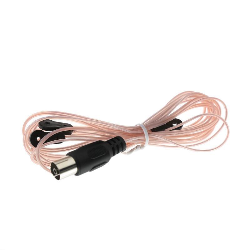 FM Dipole Antenna Cable 520-1710MHz Female Plug Connector Wire Aerial for Home