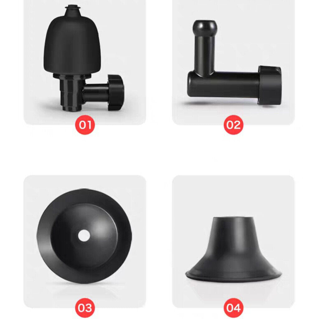 Toilet Plunger High Pressure Air  Cleaner Bathroom Supplies