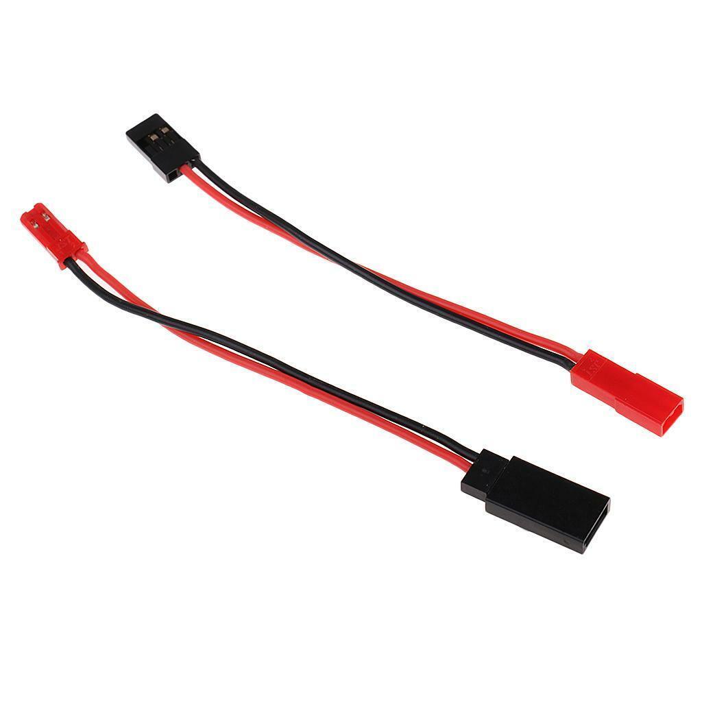 6 Pieces JST to JR Plug Fe/ Battery Charge Adapter Conversion Cable