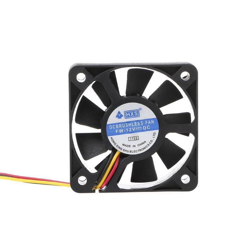 5010 DC 12V 3Pin Cooling Fan 50mm Silent CPU Fan DC Brushless with 22cm Cable