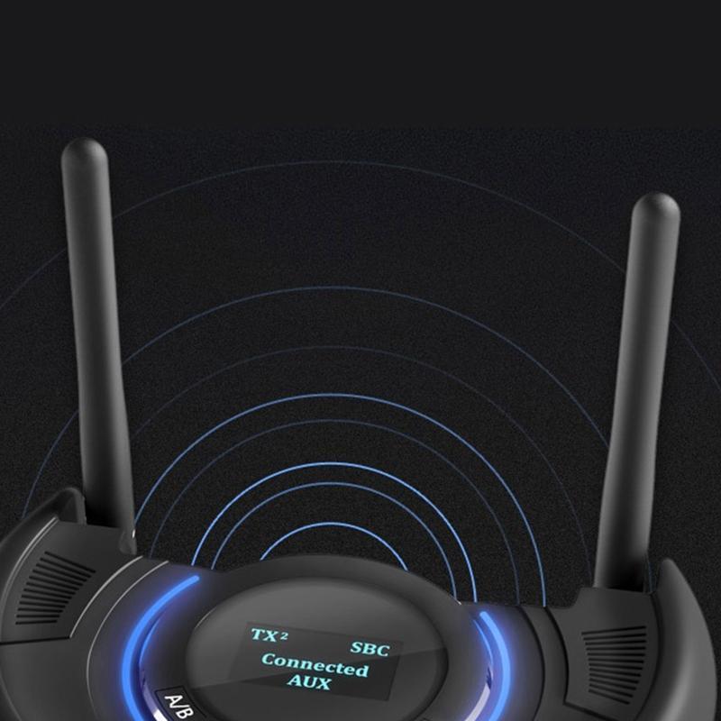 120M Wireless Audio Adapter APTX Low Latency Transmitter For TV Speaker Headset