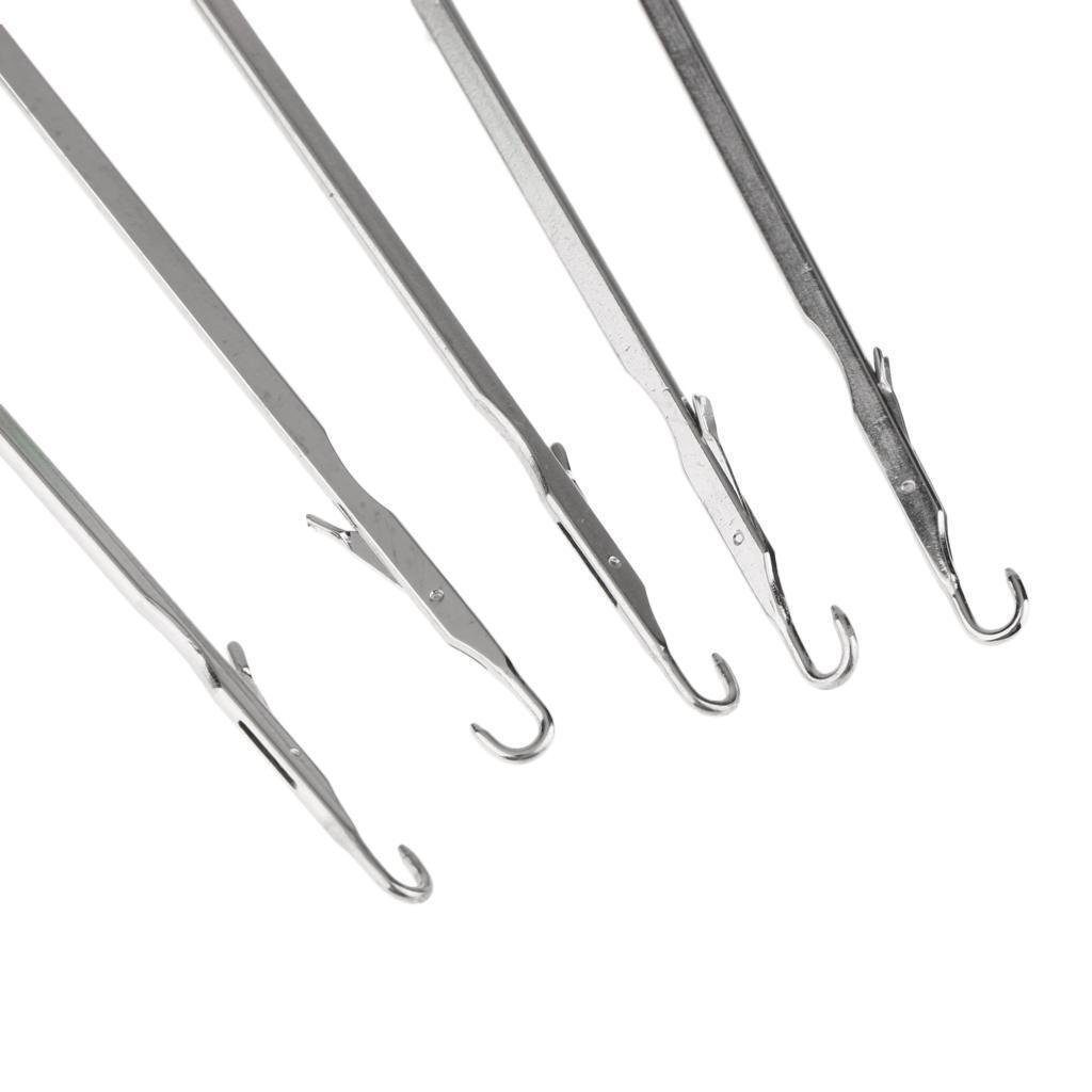 5 Plastic Handle   Crochet Needle for Micro Beads Hair Extensions