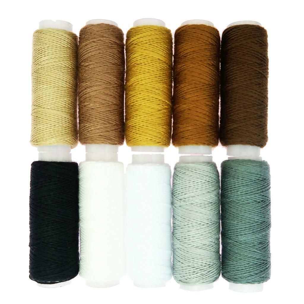 10pcs/Set 100% Polyester Sewing Threads for Quilting Embroidery All Purpose