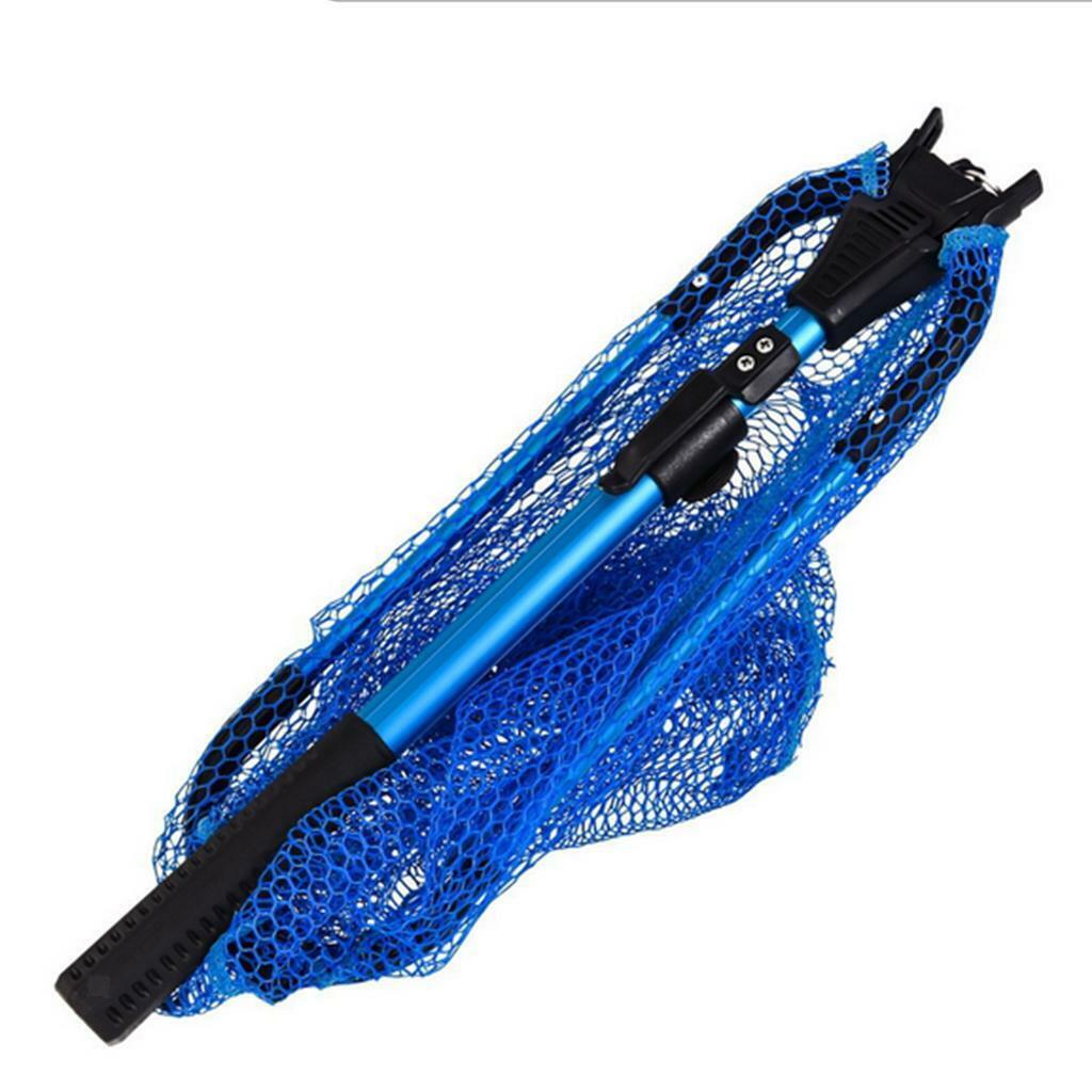 Collapsible Fly Fishing Landing Net Bass Trout Net &EVA Non-Slip Handle