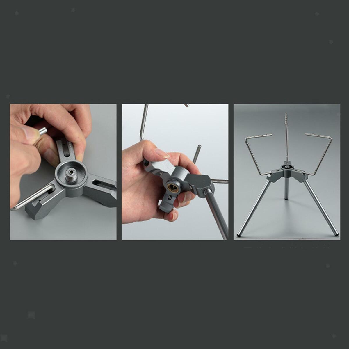 Stainless Steel Camping Stove Stand Outdoor  Stove Rack Z02