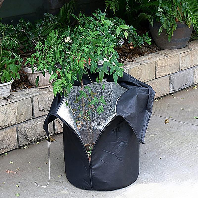 Plant Warm Cover Insulation Shield Freeze Protection Plants Covers with Zipper