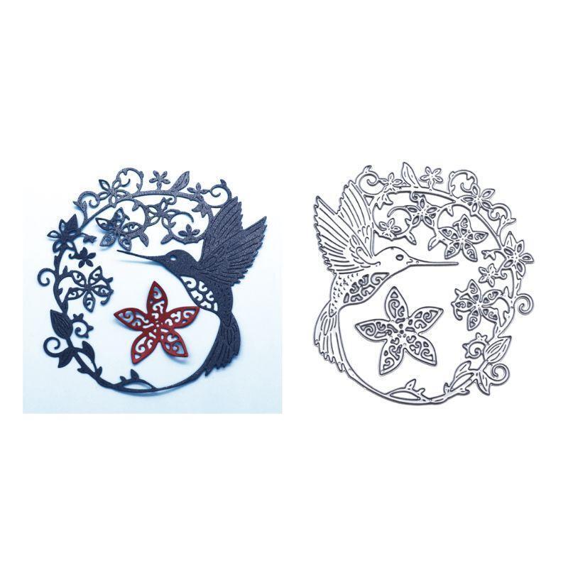 Hummingbird Garland DIY Handicrafts Cutting Dies Metal Cutting Stencils Stamp