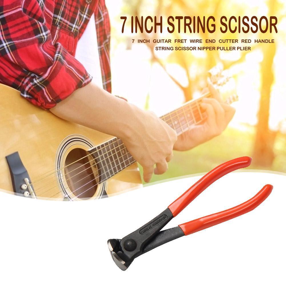 7 inch Stainless Steel Guitar Fret Wire End Cutter Nipper Luthier Tool