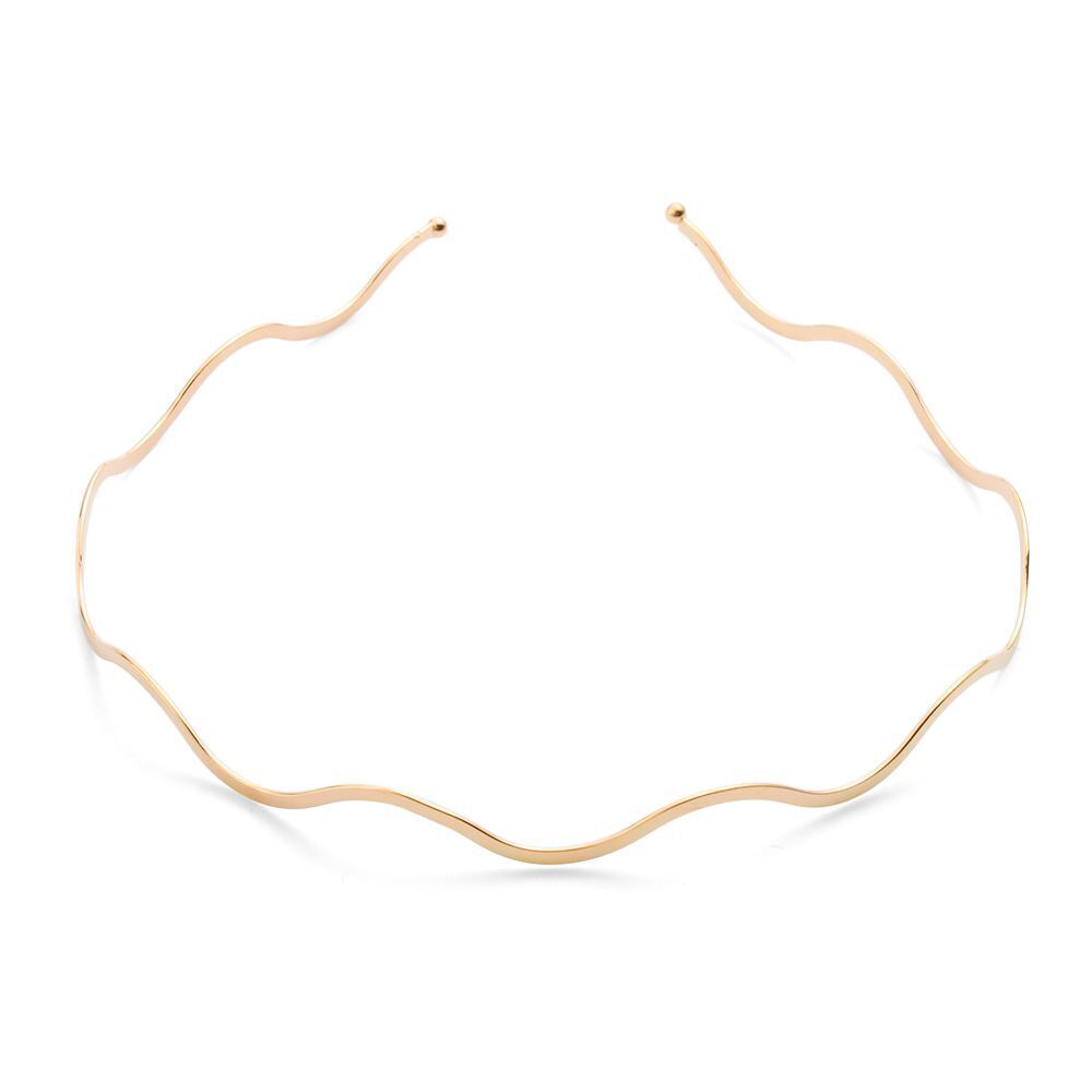 Party Accessories Thin Headbands Hair Hoop Metal Headdress Wave Bending