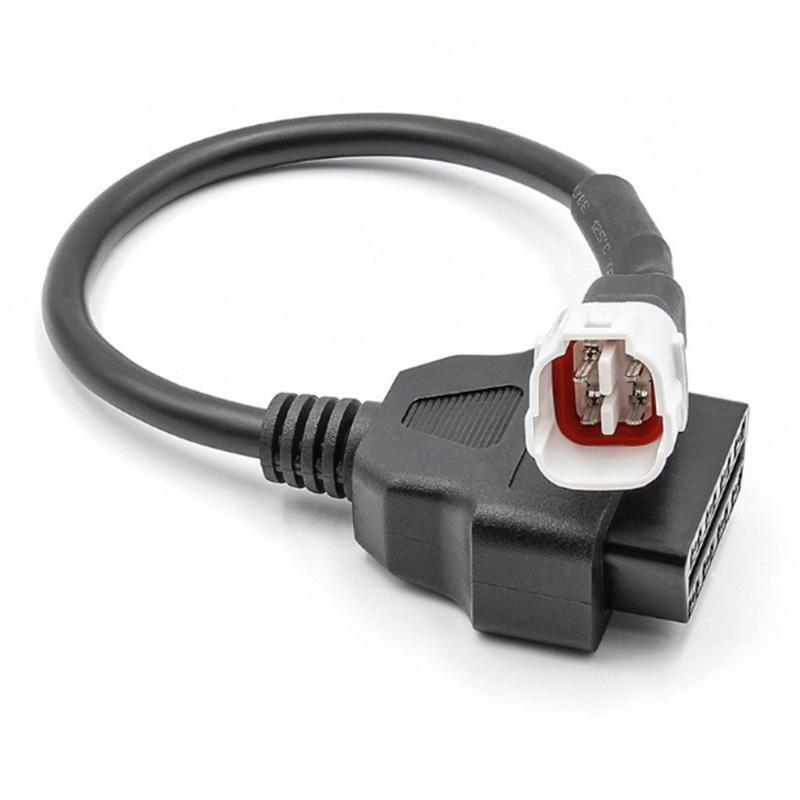 OBD Cable Connector Scanner for Yamaha-Motorcycle 4 Pin Full Diagnostic Adapter