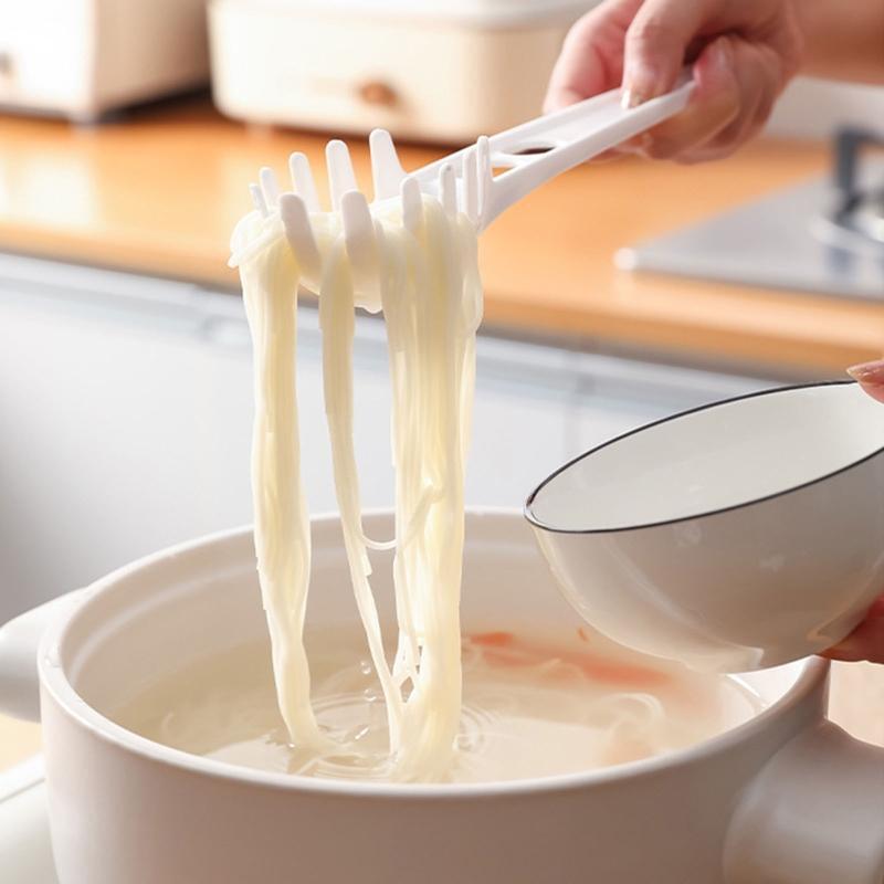 Pasta Noodle Spoon Scoop Colander Noodle Spaghetti Ladle-Slot Spoon Plastic Gift