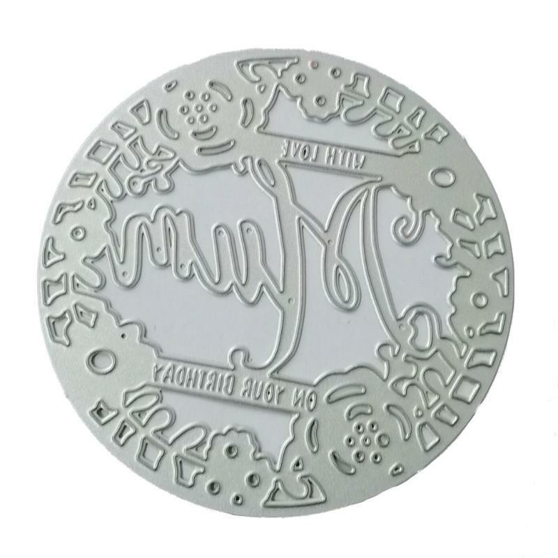 Love Mom Metal Cutting Dies Stencil Scrapbooking DIY Album Stamp Paper Embossing