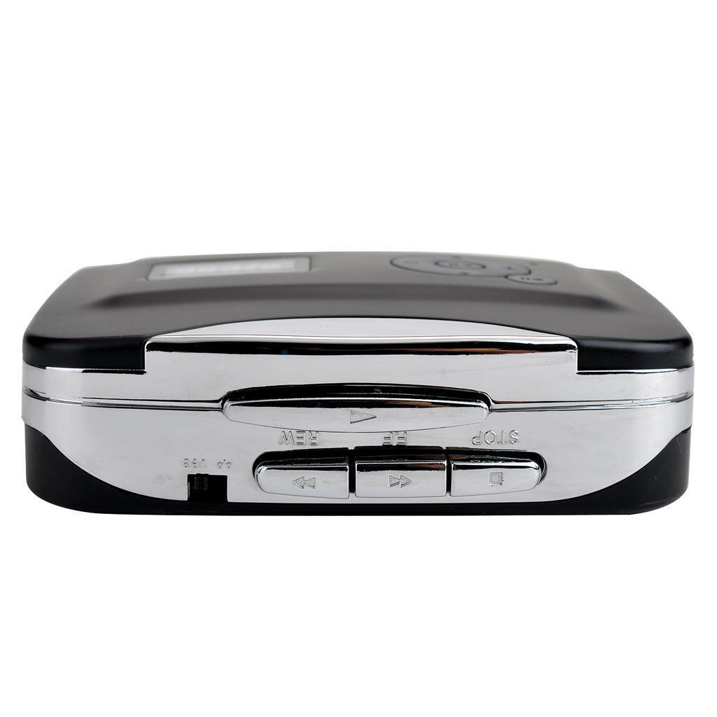 Portable Tape Casette To MP3 USB Converter Adapter Music Player 15.5x11x4.5cm
