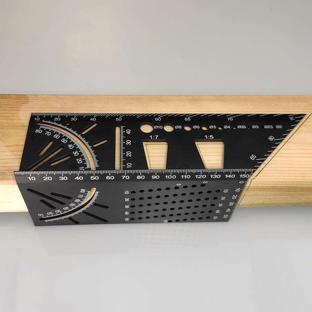 Woodworking Scriber Mark Line Gauge Dovetail Maker Template Guide Tool