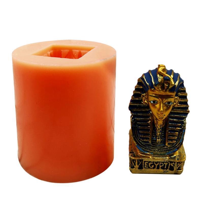 Ancient Cleopatra Lion Head Human Body Silicone Mold
