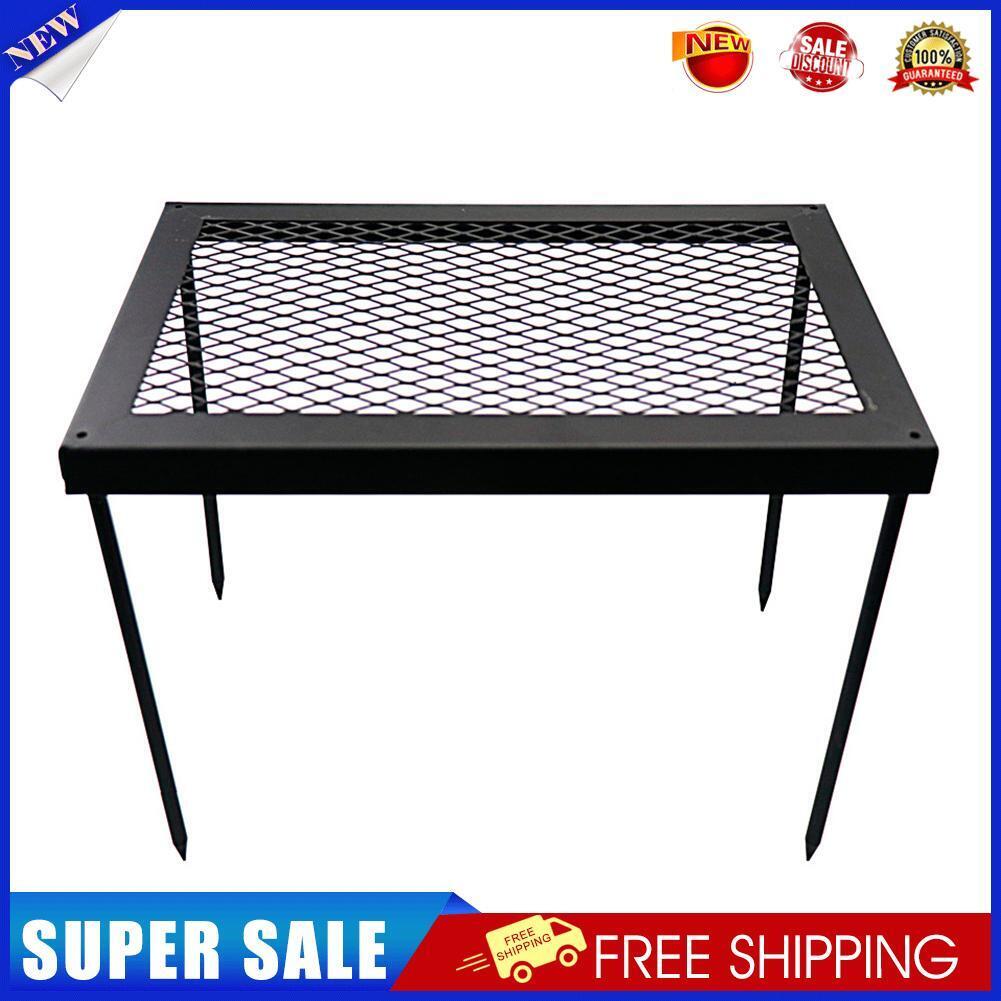Reusable Outdoor Iron Net Table Camping BBQ Picnic Cooking Grill Mat Racks