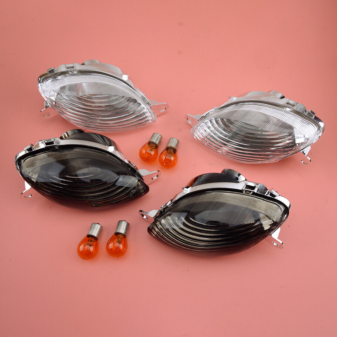 2pcs Turn Signal Indicator Light Fit For Suzuki GSX 1300R Hayabusa 1999-2007