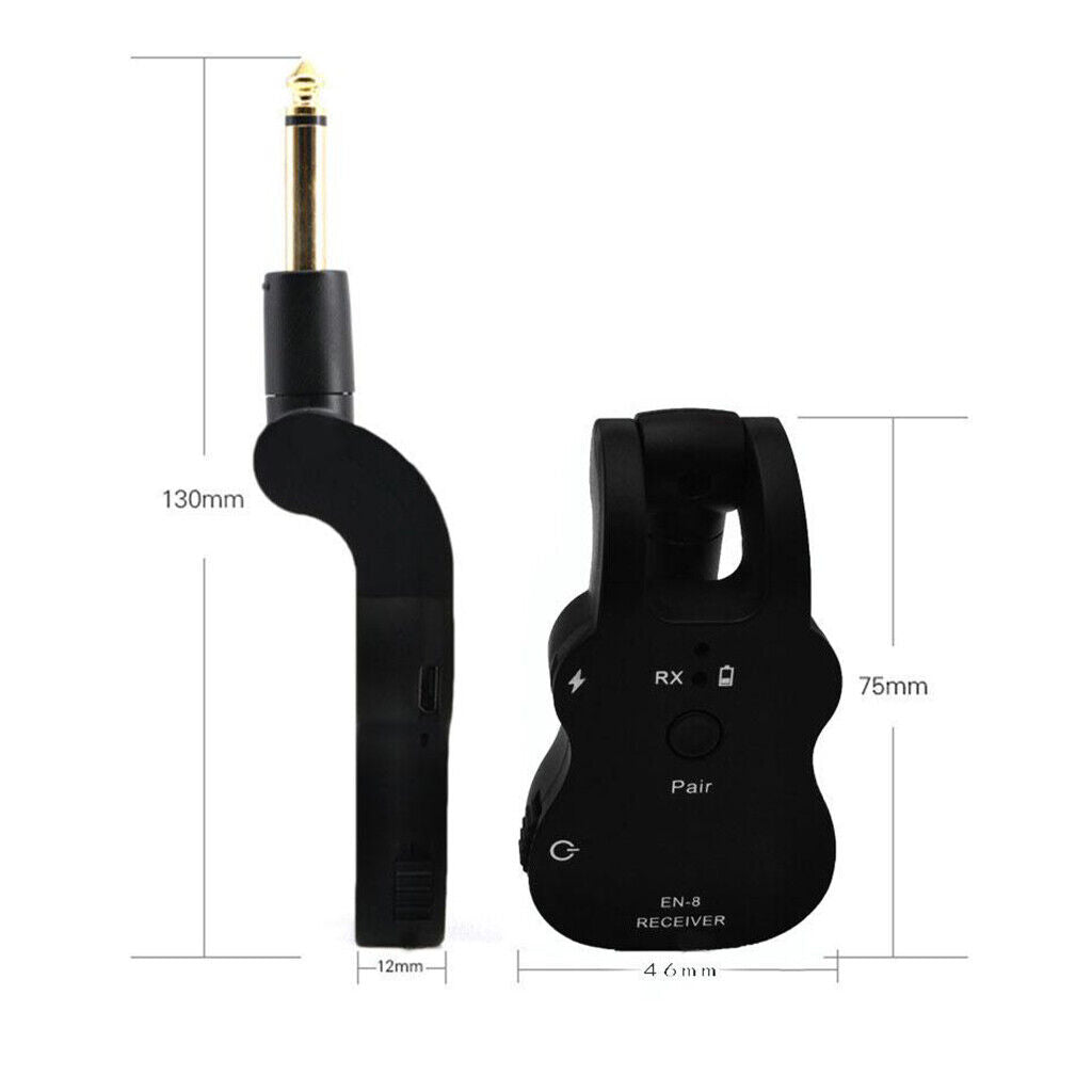 2.4G  Guitar  Transmitter & Receiver USB Cable for Electric Guitar