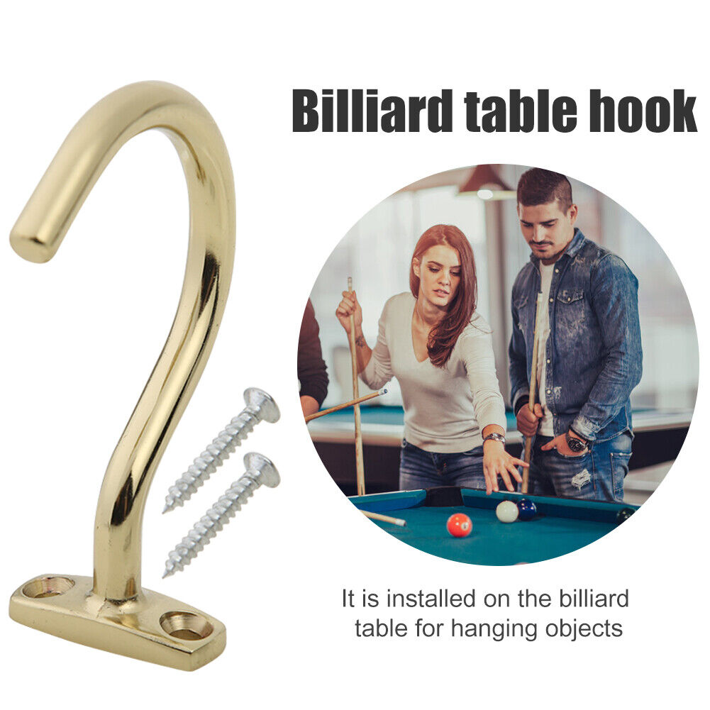 Billiard Hanging Iron Hook for Pool Table Rack Holder Snooker Accessories
