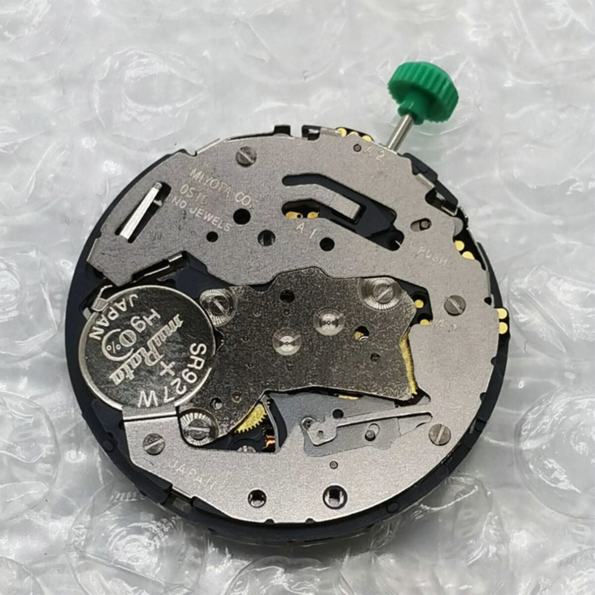 Movement Date at 4 Attached Stem Battery Watch Movement For Miyota OS10-4 Quartz