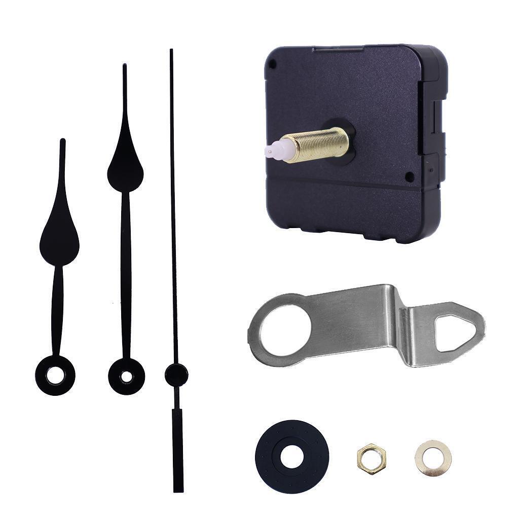 HR1688-31 Wall Clock Movement Mechanism Black DIY Replacement Part Set