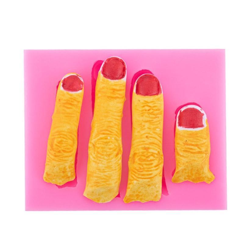 Simulation of Broken Fingers Shape Chocolate Candy Molds Craft DIY Mold Home