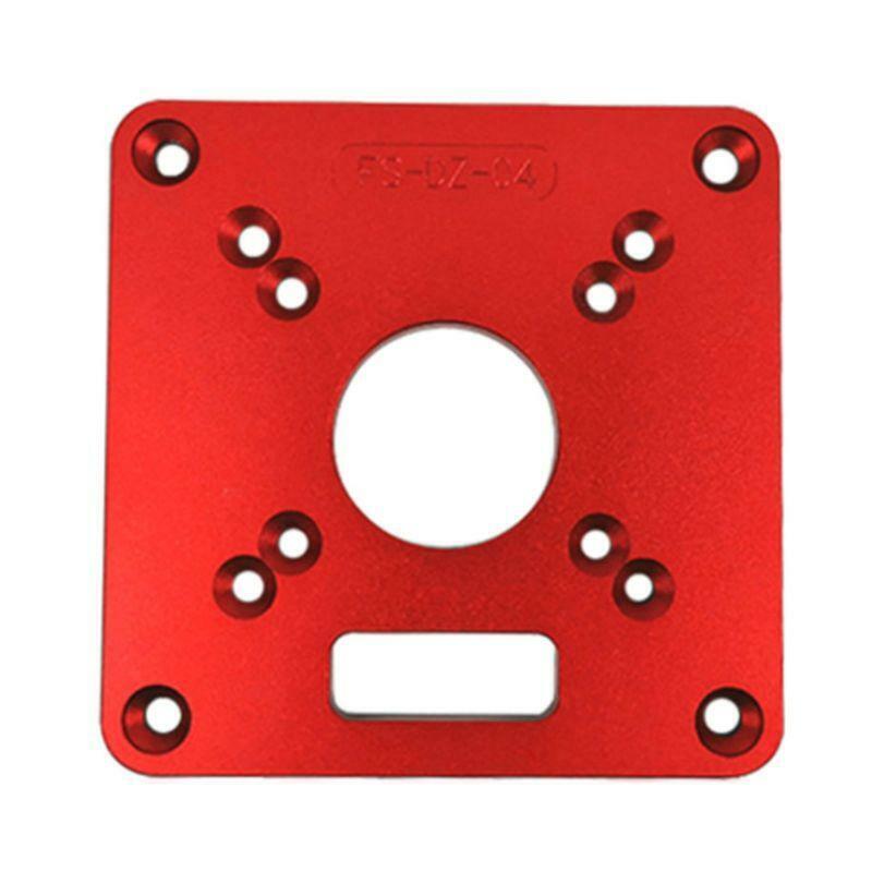Universal RT0700C Aluminium Router Table Insert Plate Woodworking Benches