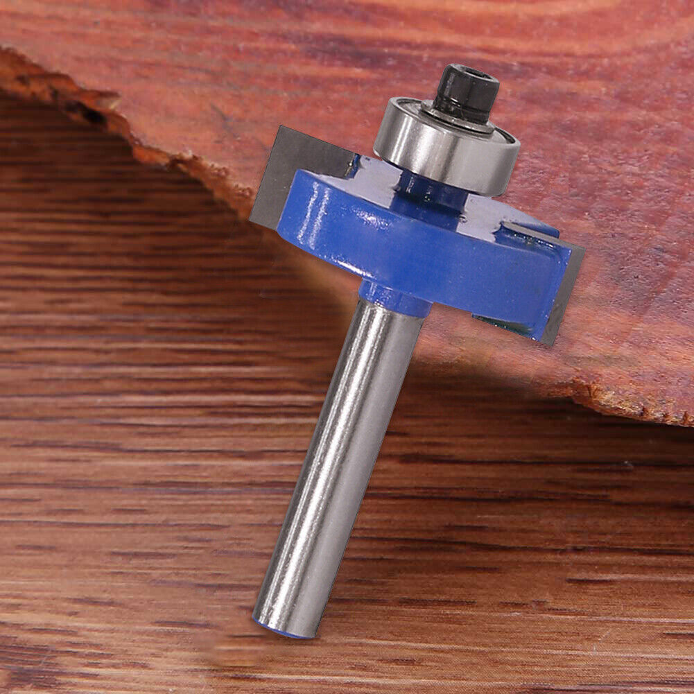 T-Sloting Router Bit with Bearing T Type Wood Slot Woodwork Milling Cutter