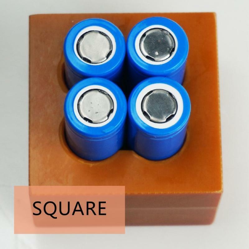Plastic Battery Storage Holder Battery Pack Spot Welding Fixing Clamp(4-Section)