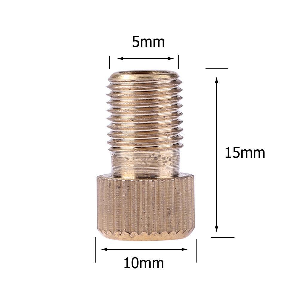 2pcs Bicycle Bike Tire Valve Adapter Convert Presta Cycling Pump Accessory