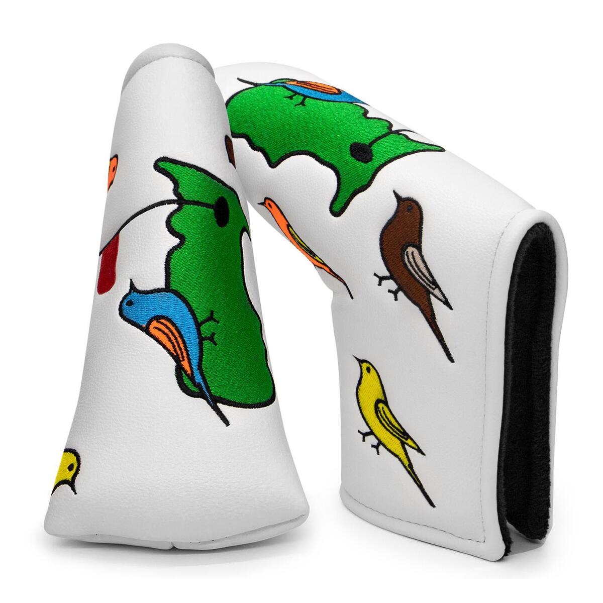 Leather Golf Blade Putter Head Cover Golf Club Headcovers Magnetic Closure