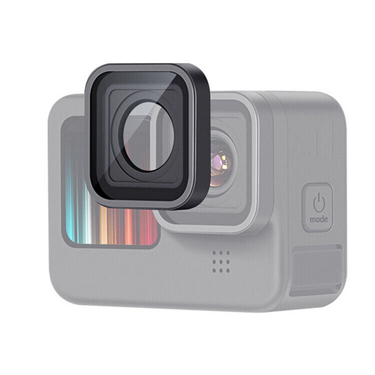HD Glass Camera Lens UV Protection Lens Cap for GoPro Hero 10 Camera Parts A2UK