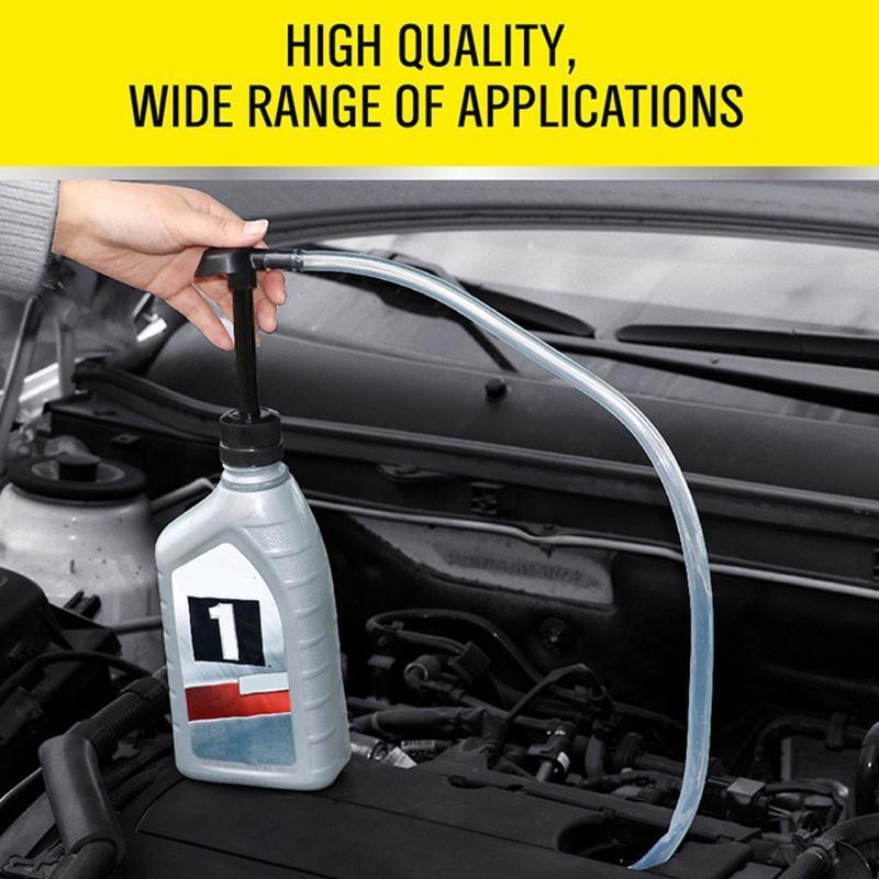 Manual Suction Pipe Gas Siphon Pump Gasoline Fuel Water Shaker Siphon Hose