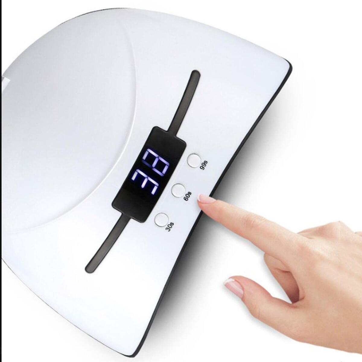 54W Nail Polish Dryer  LED Lamp Acrylic Gel Curing Light Manicure